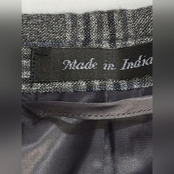 Lauren Ralph Lauren Men's Wool Blend Gray 2 Button Blazer Sportcoat 46R - Picture 3 of 14